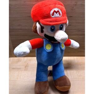 Super Nintendo Mario Plush Toy 12"2022 Stuffed Collectible Mario Brothers